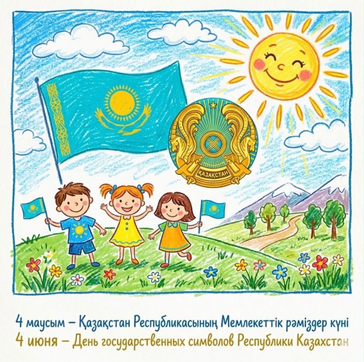4 маусым – Қазақстан Республикасының Мемлекеттік рәміздері күні